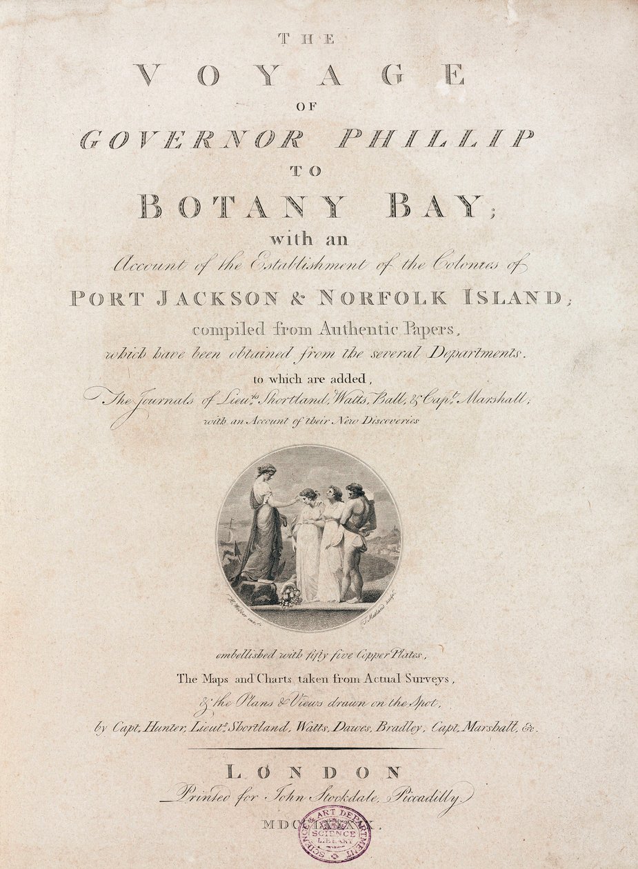 Pagina del titolo da 
