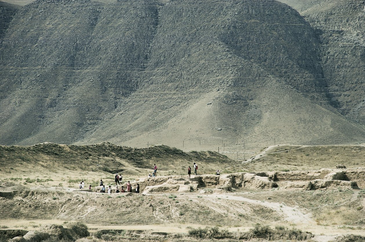 Turkmenistan. Rovine di Nisa. Lista del Patrimonio Mondiale UNESCO, 2007 da Benjamin Baud