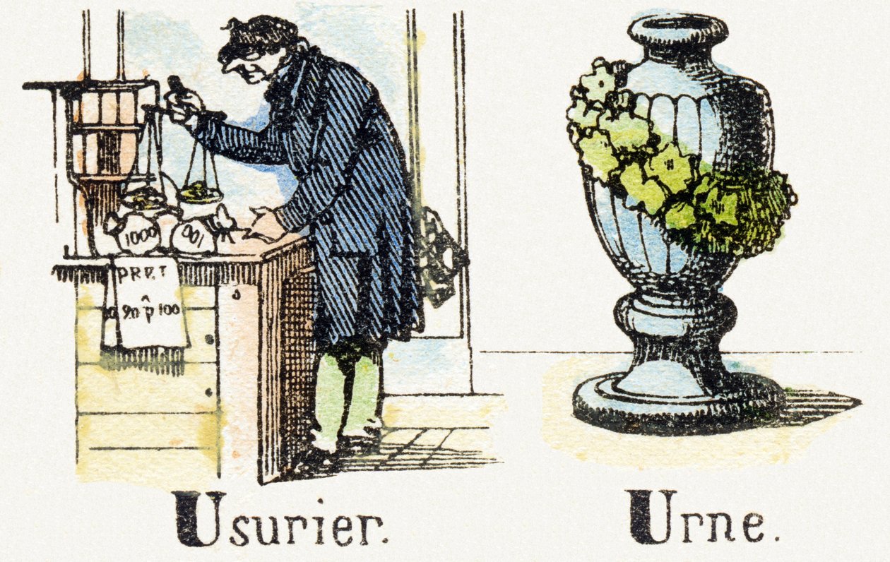 U - Usuraio - Urna - Alfabeto dell