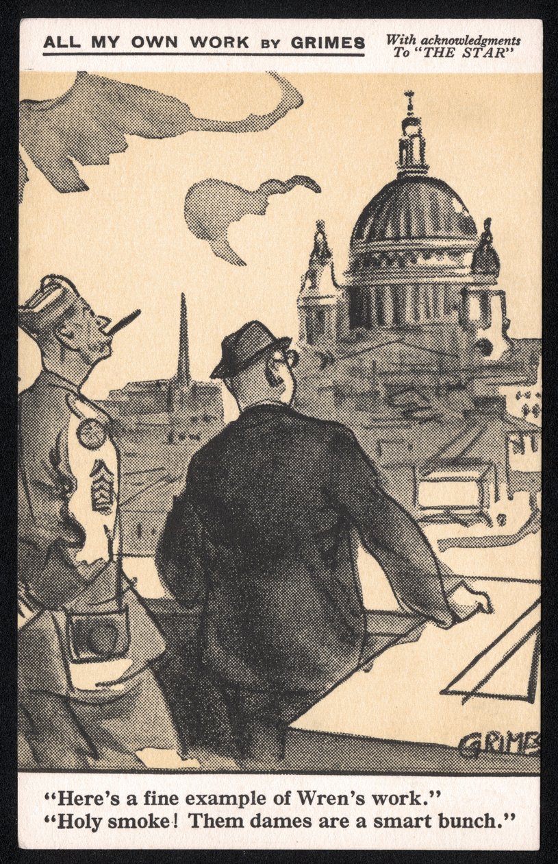 Regno Unito: una cartolina umoristica prodotta durante la Seconda Guerra Mondiale da Raphael Tuck & Sons Ltd da Unbekannt