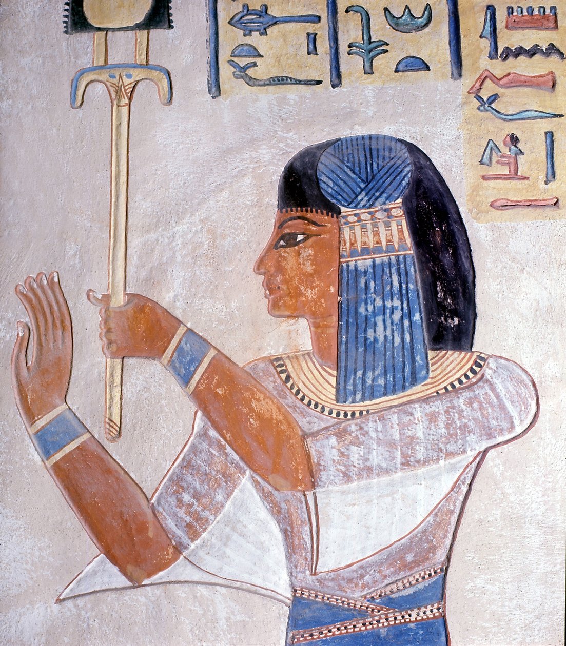 Valle delle Regine, un figlio di RAMSES II. Sito di Luxor, Egitto da Leopold Blonder