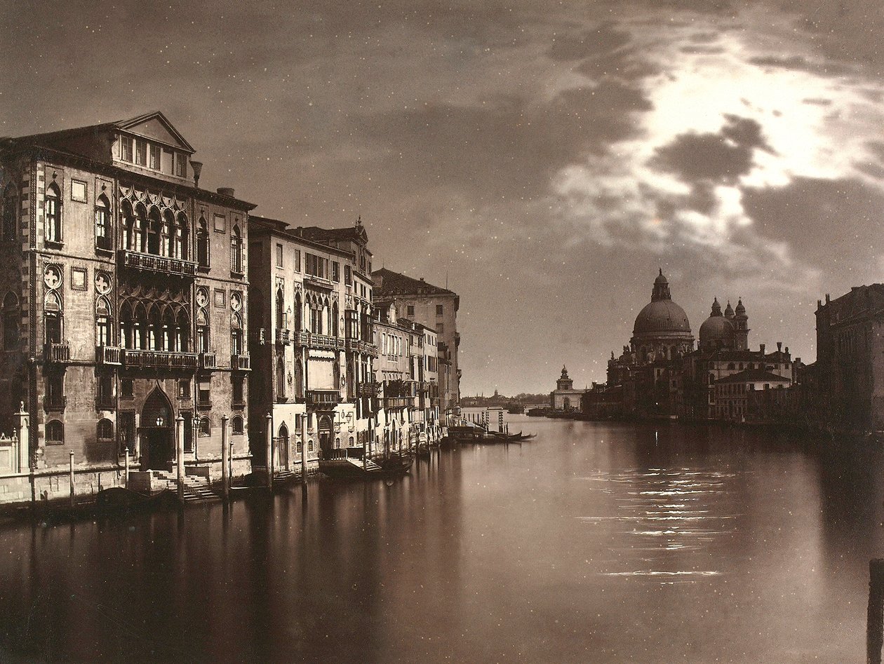 Venezia al chiaro di luna da Unbekannter Künstler