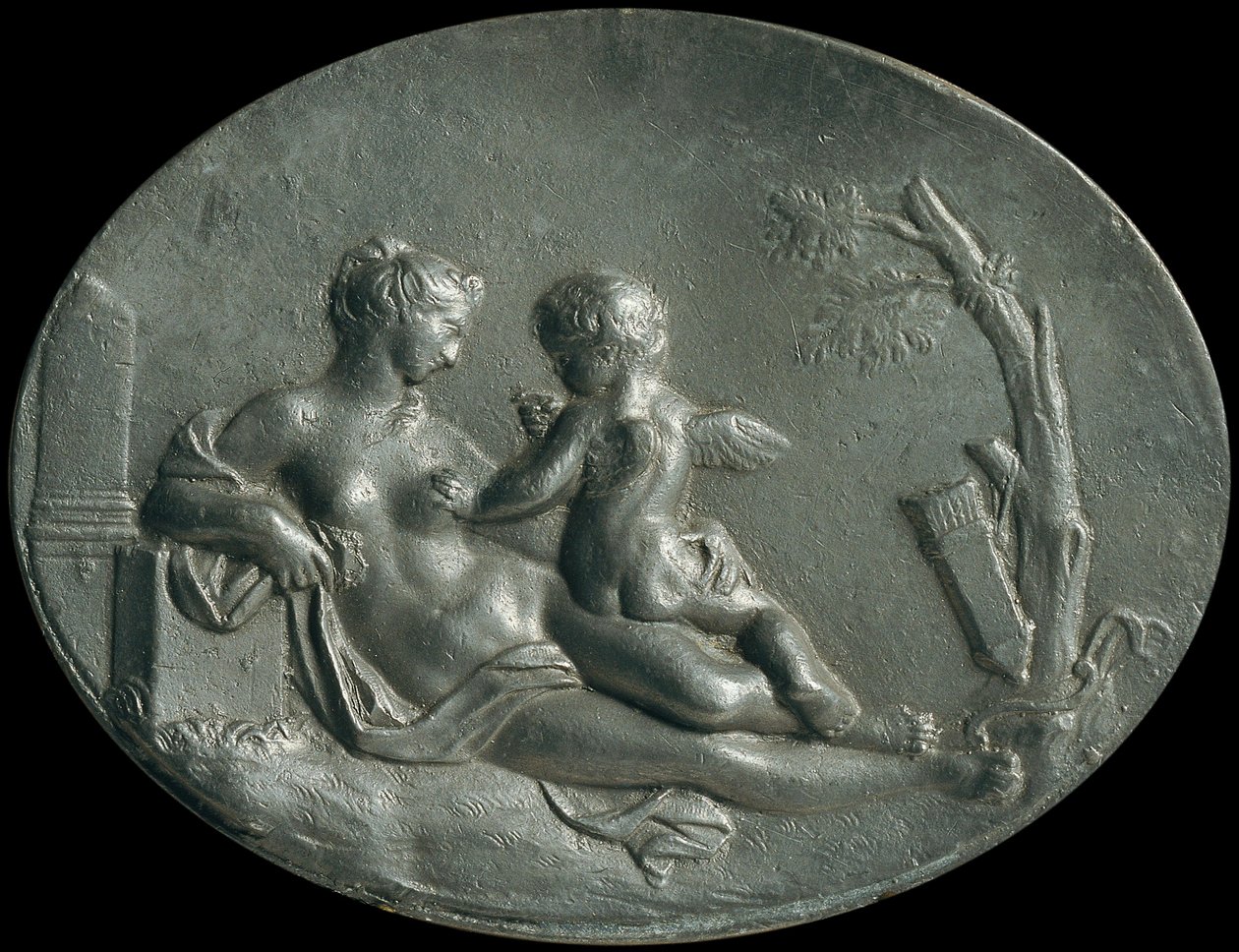 Venere e Cupido da Unbekannter Künstler
