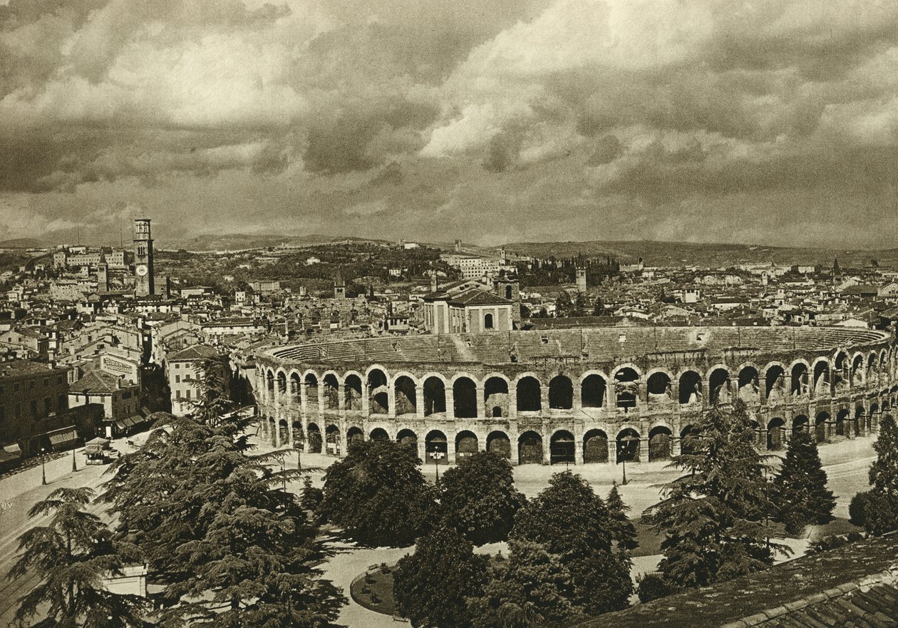Vista delle arene, dell