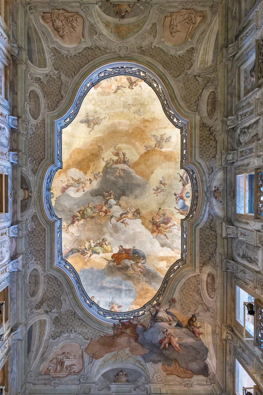 Vista del soffitto, Sala d