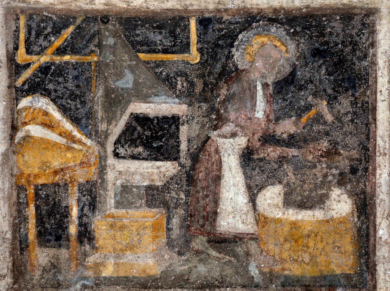 Affreschi della vita di San Eloi 