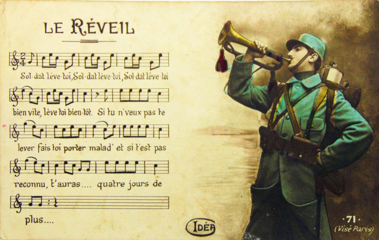 Guerra 14/18 Il Risveglio, Inizio XX secolo (cartolina) da Unbekannter Künstler