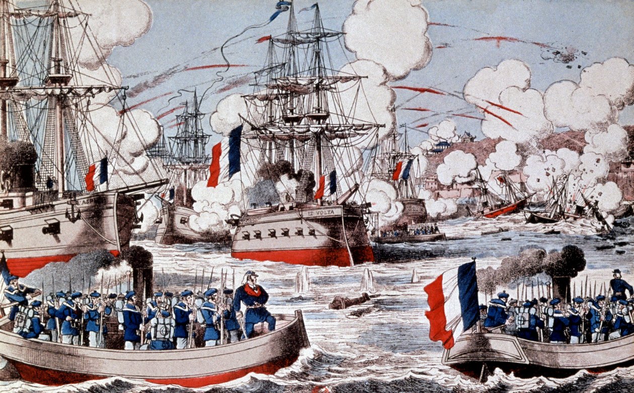 Guerra tra Cina e Francia (1884-1885): Distruzione della flotta cinese da parte dell