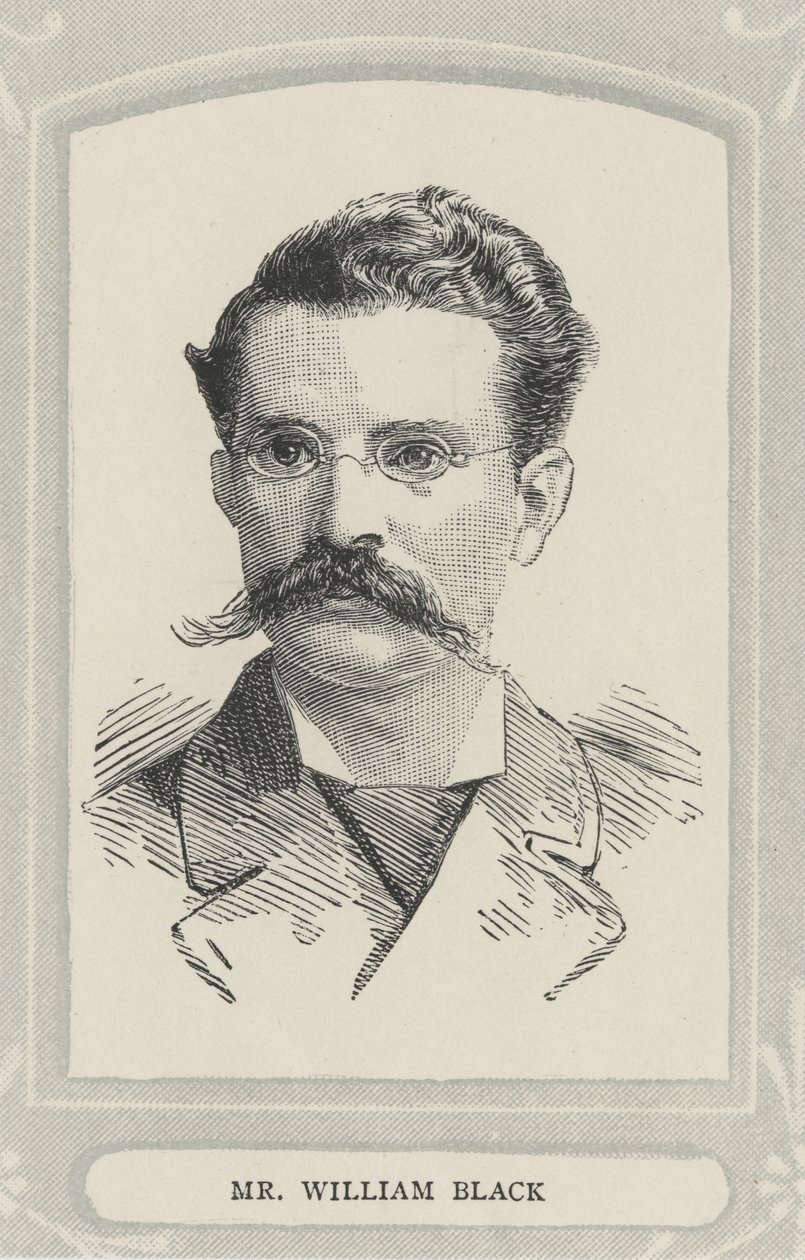 William Black (1841-1898) (litografia) da Unbekannt