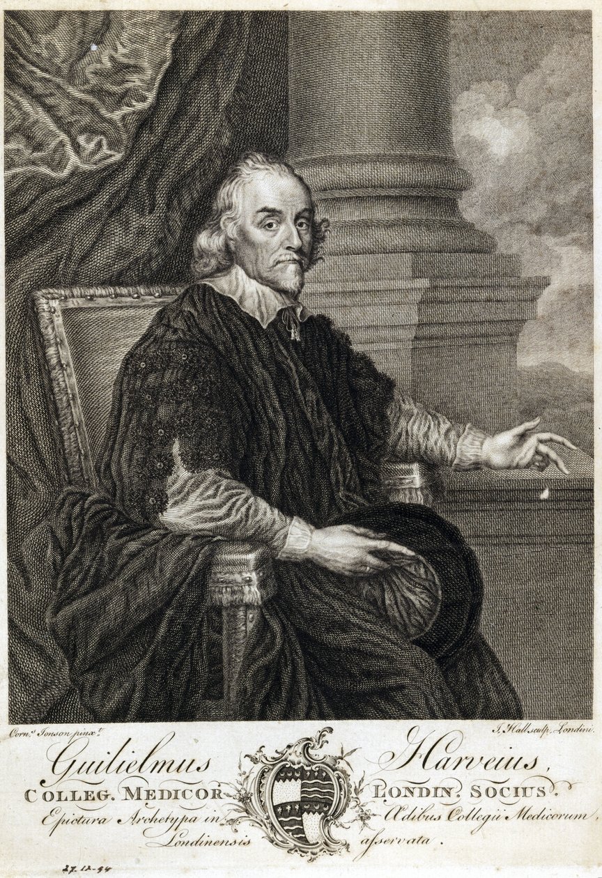William Harvey, medico inglese da Unbekannt