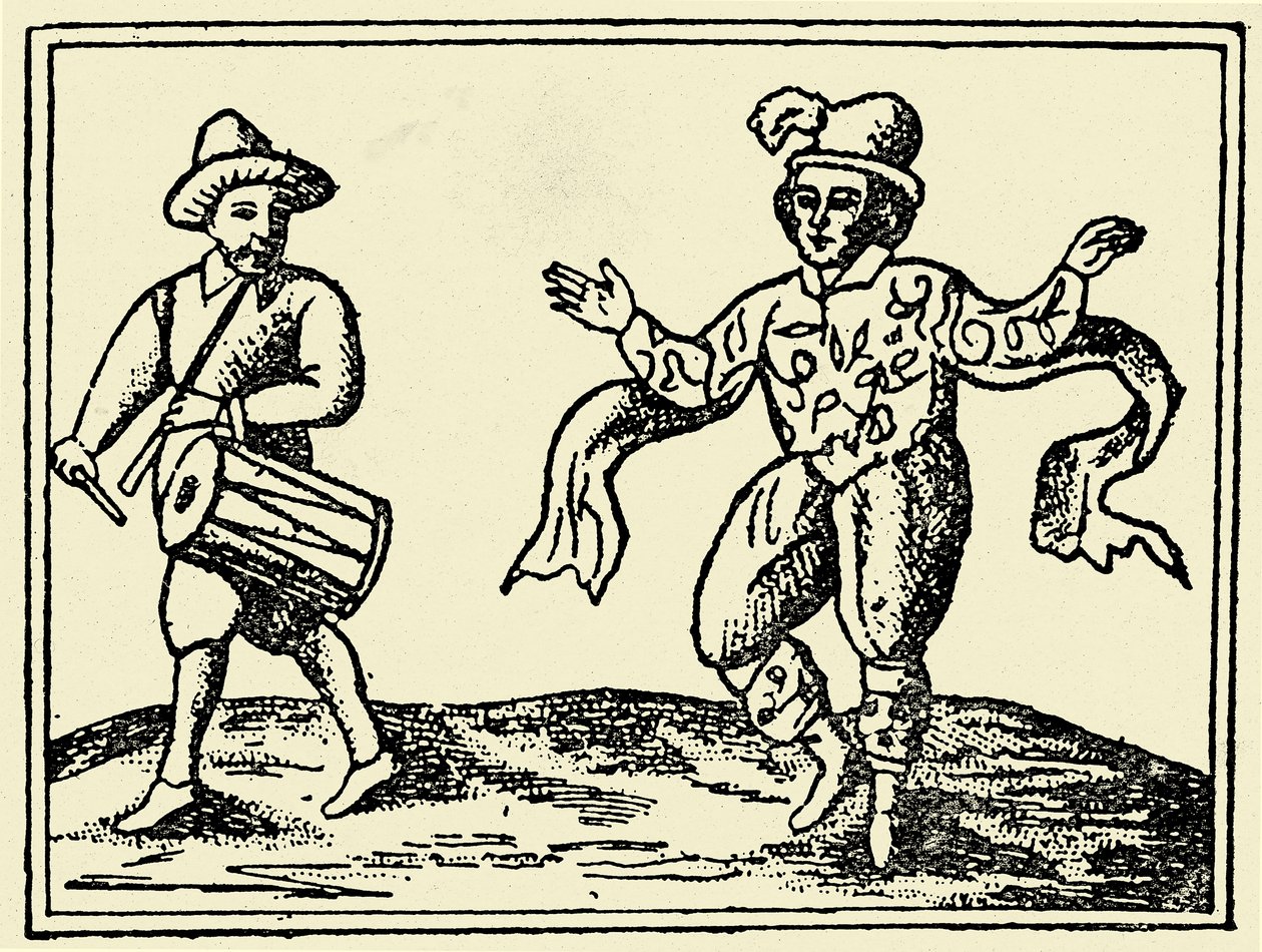 William Kempe che balla il Morris da Unbekannter Künstler