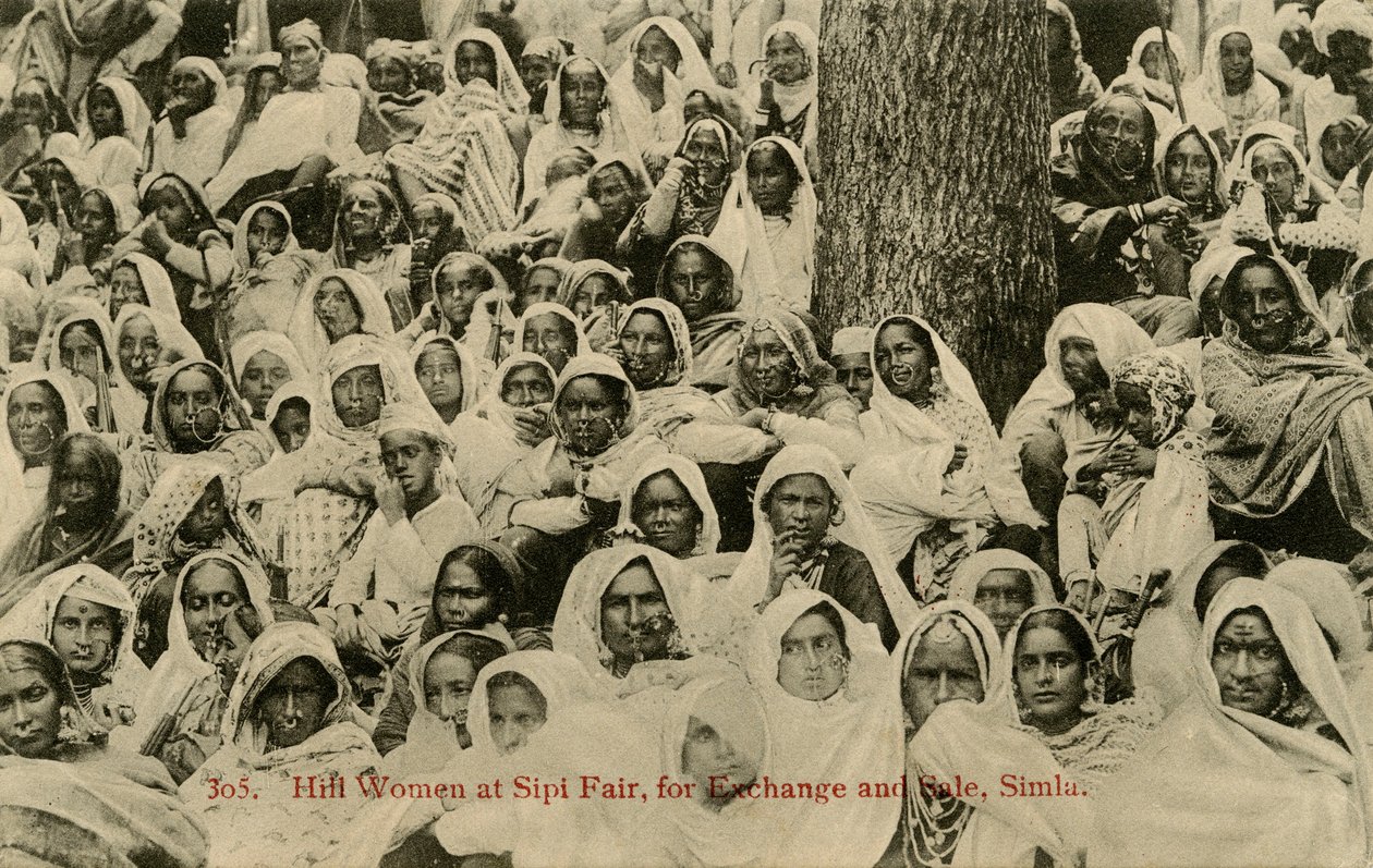 Donne alla fiera di Sipi 