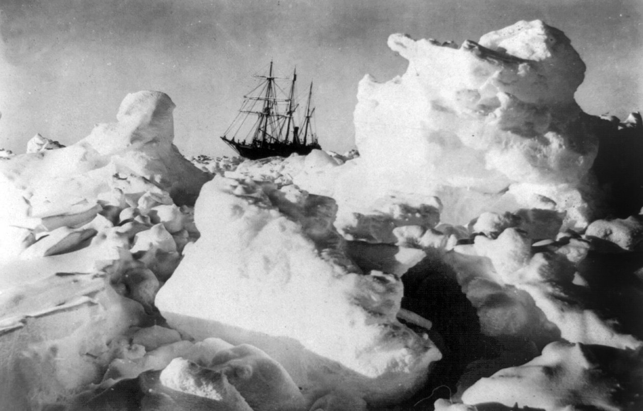 Spedizione Trans-Antartica Imperiale: un cataclisma titanico da Underwood & Underwood