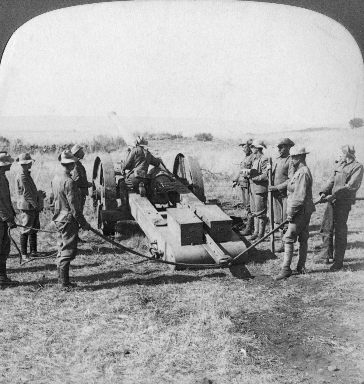 Cannone navale britannico, Sudafrica, Guerra Boera da Underwood and Underwood