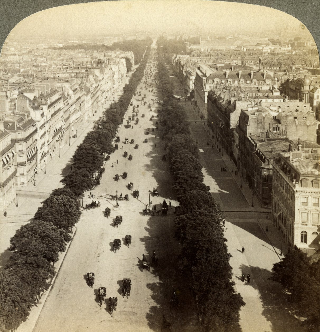 Champs Elysees dall