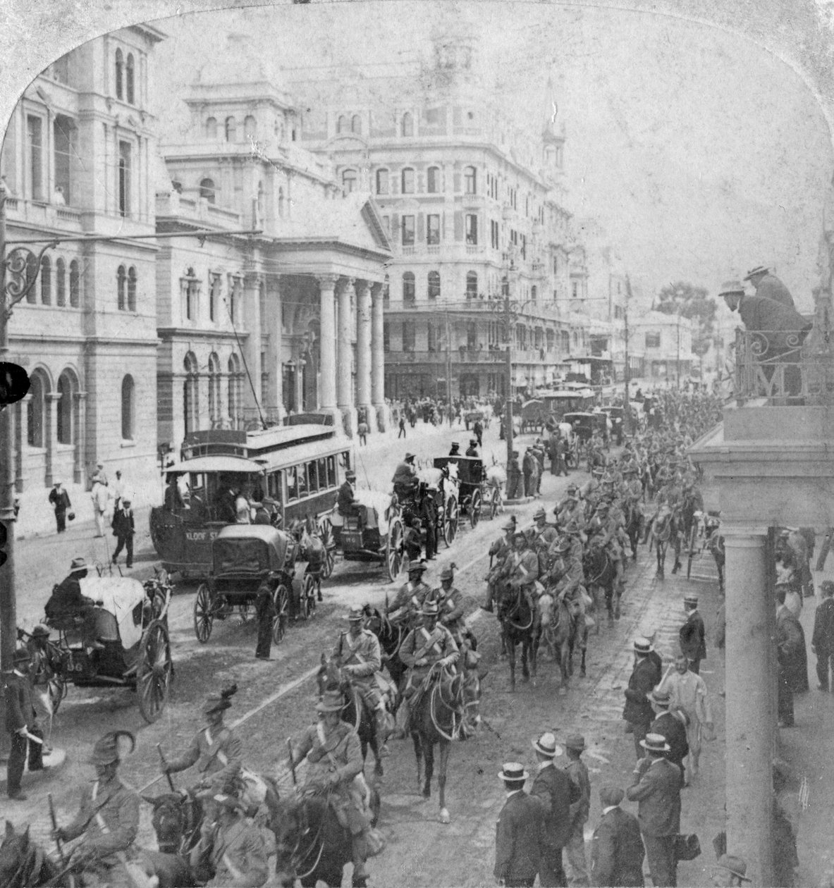 South African Light Horse, Città del Capo, Sudafrica, Seconda Guerra Boera, 1900 da Underwood and Underwood