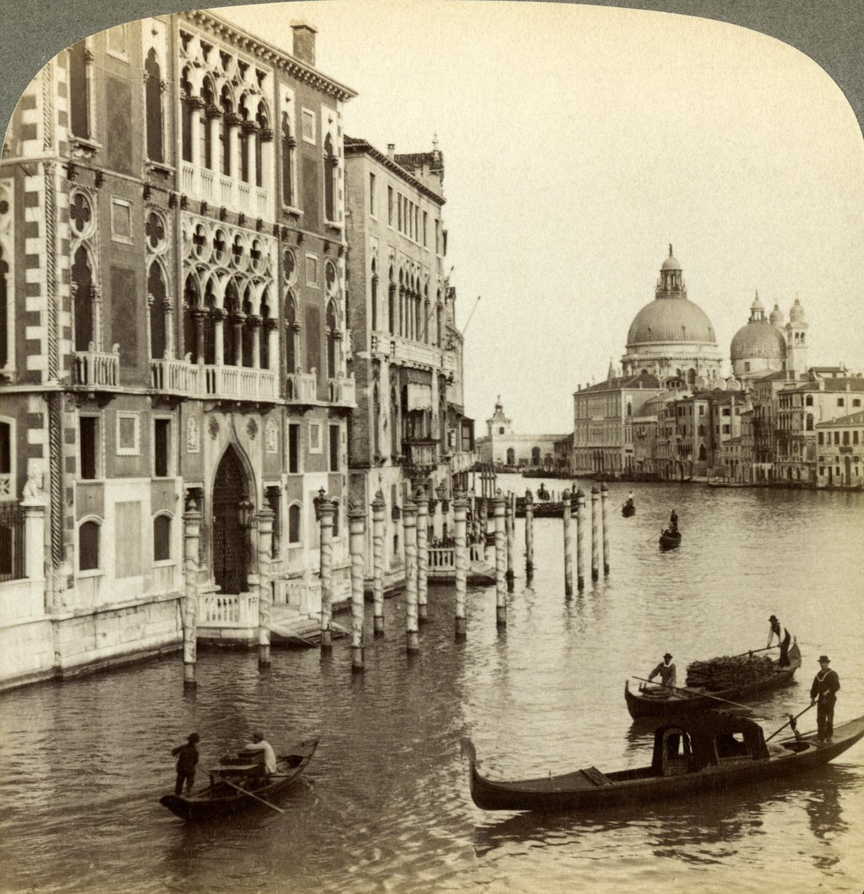 Il Canal Grande, Venezia, Italia da Underwood and Underwood
