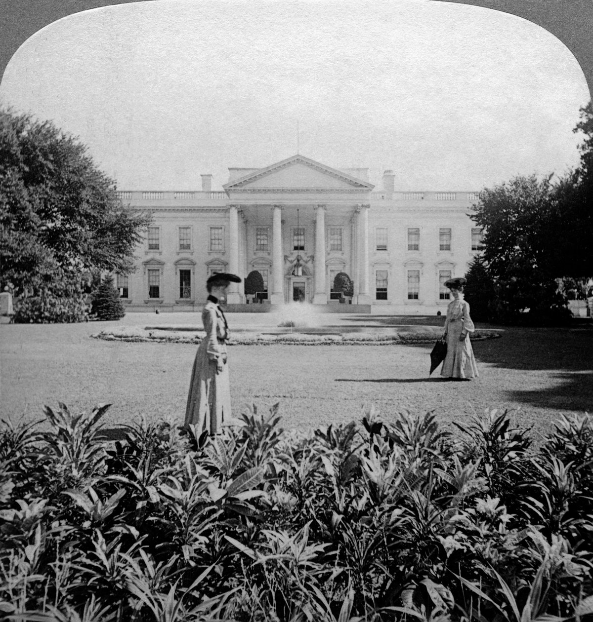 La Casa Bianca, Washington DC, USA, fine XIX secolo da Underwood and Underwood