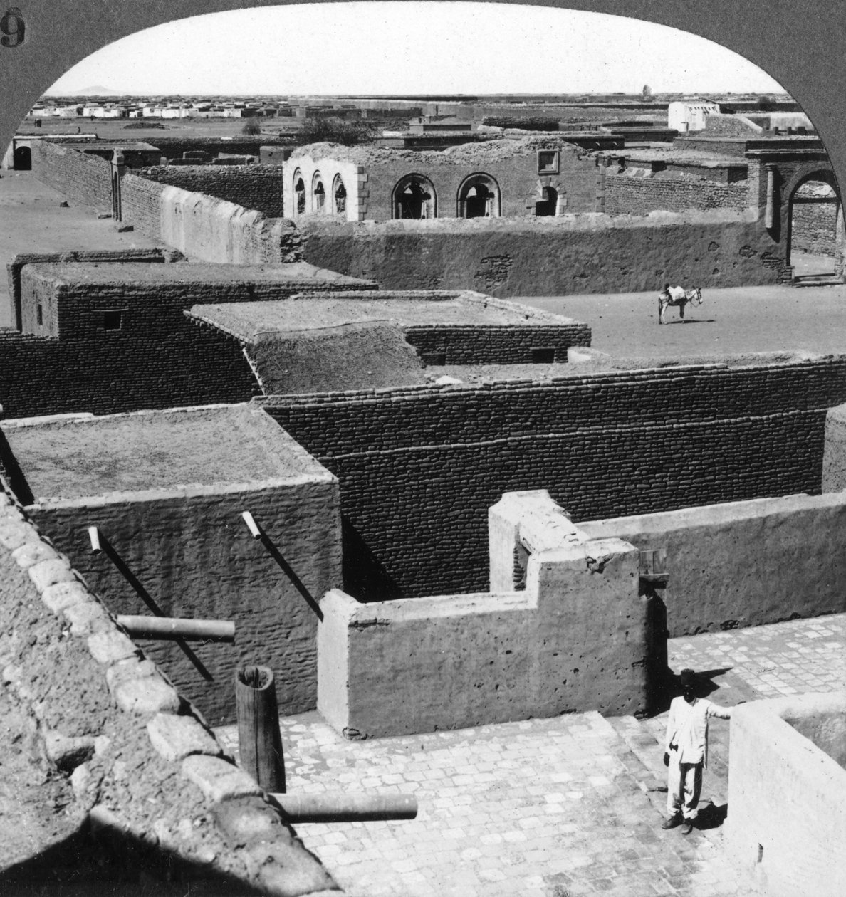La tomba del Mahdi a Omdurman, Sudan da Underwood and Underwood