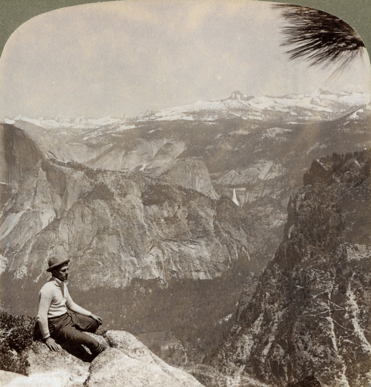 Valle di Yosemite, California, USA, 1902 da Underwood and Underwood