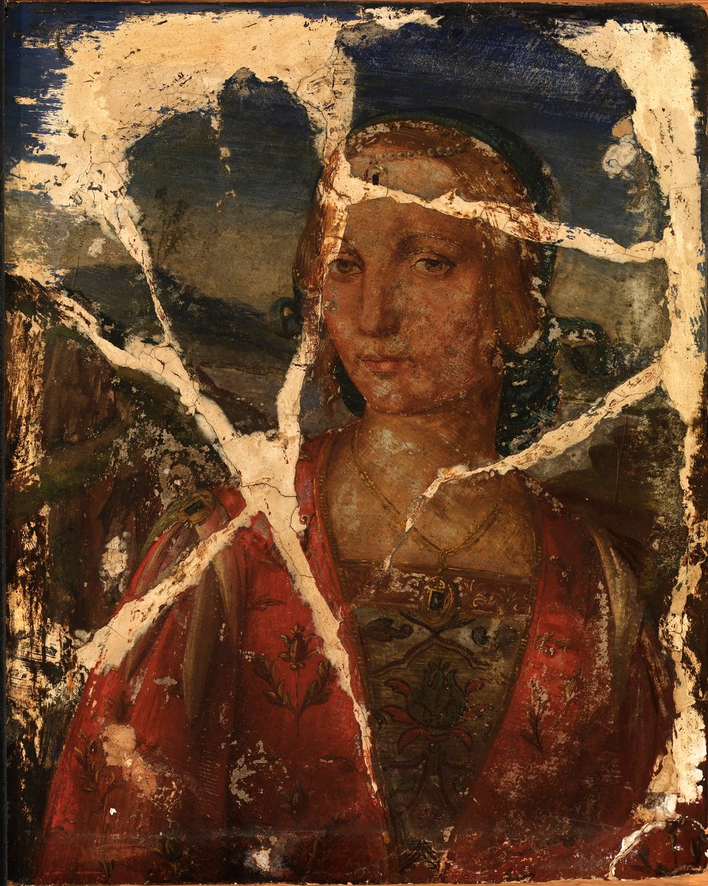 Testa di giovane donna da Unidentified