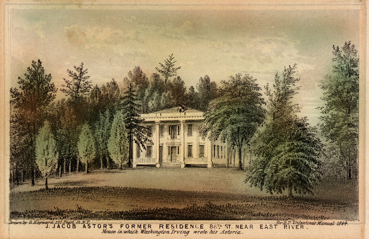 J. Ex residenza di J. Jacob Astor 88th St. vicino all