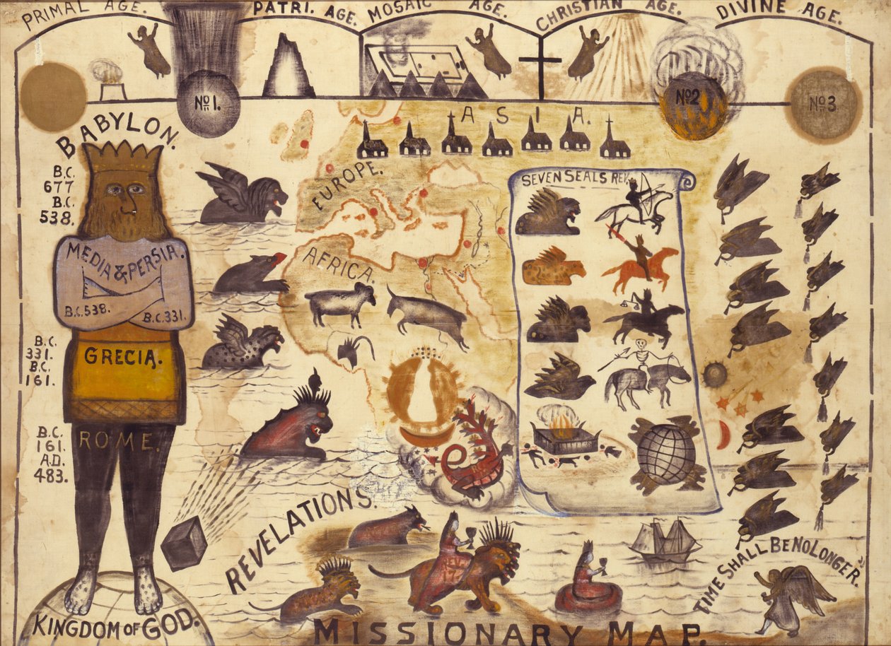 Mappa missionaria da Unidentified