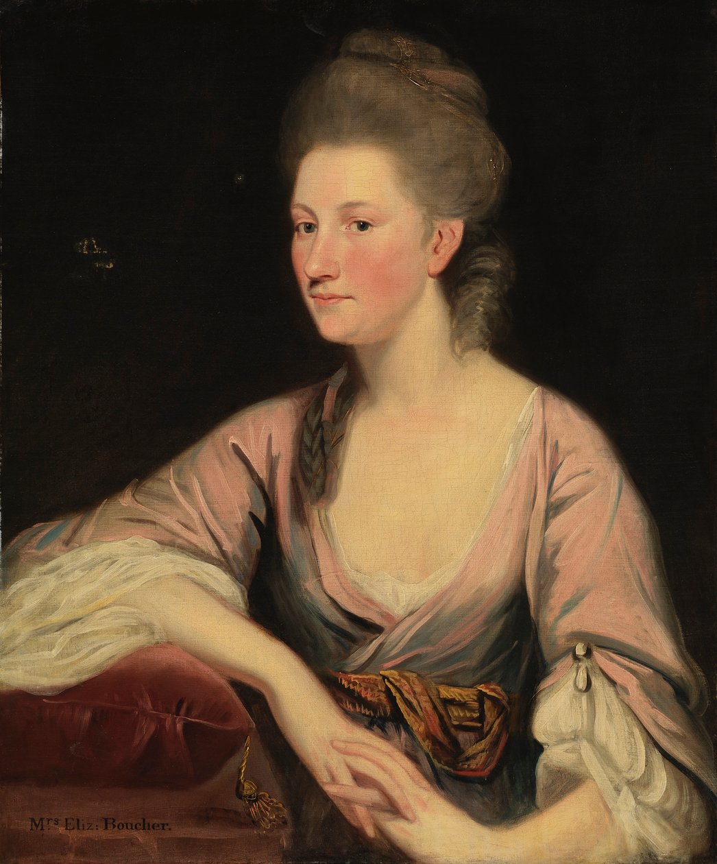 Ritratto della signora Elizabeth Boucher da Unidentified