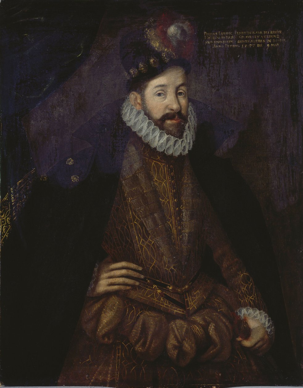 Ritratto del conte palatino Philipp Ludwig von Neuburg da Unknown