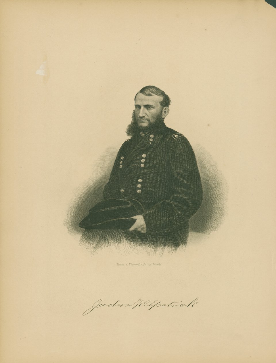 Ritratto busto di un uomo in uniforme da Unknown