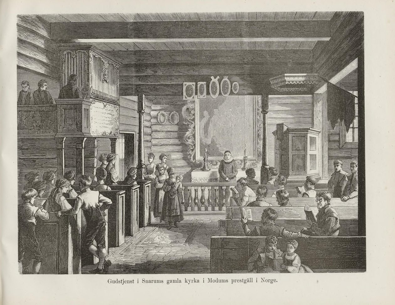 Illustrazione tratta dal libro Nordiska taflor di autore sconosciuto e pubblicato da Albert Bonnier da Unknown