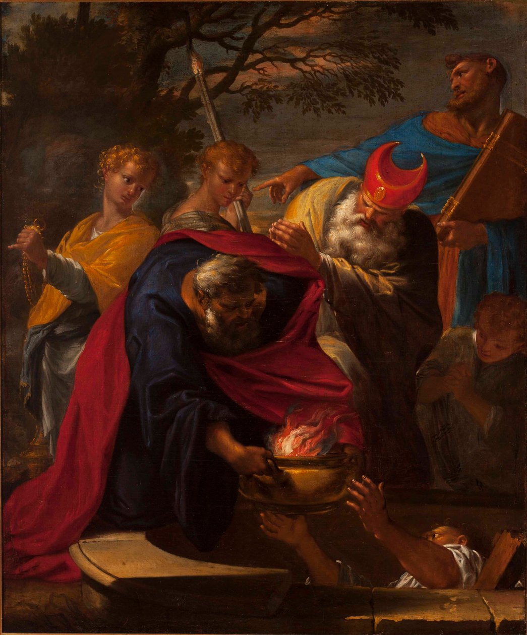 Geremia ordina di nascondere il fuoco sacro da Unknown