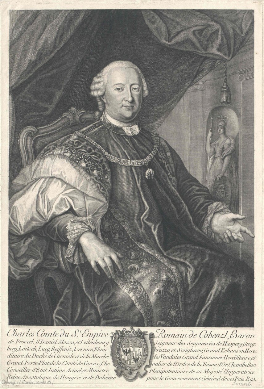Johann Karl Philipp von Cobenzl da Unknown