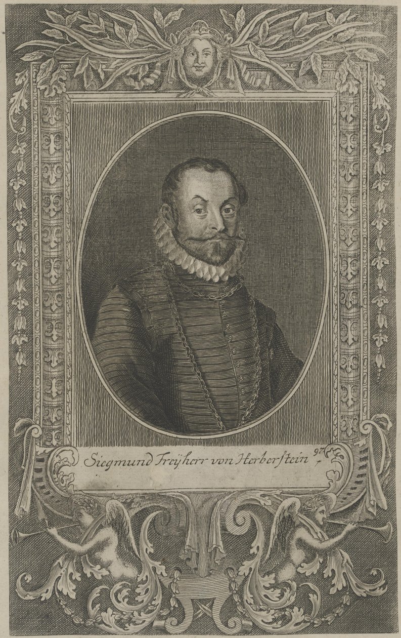Ritratto di Žiga Herberstein da Unknown