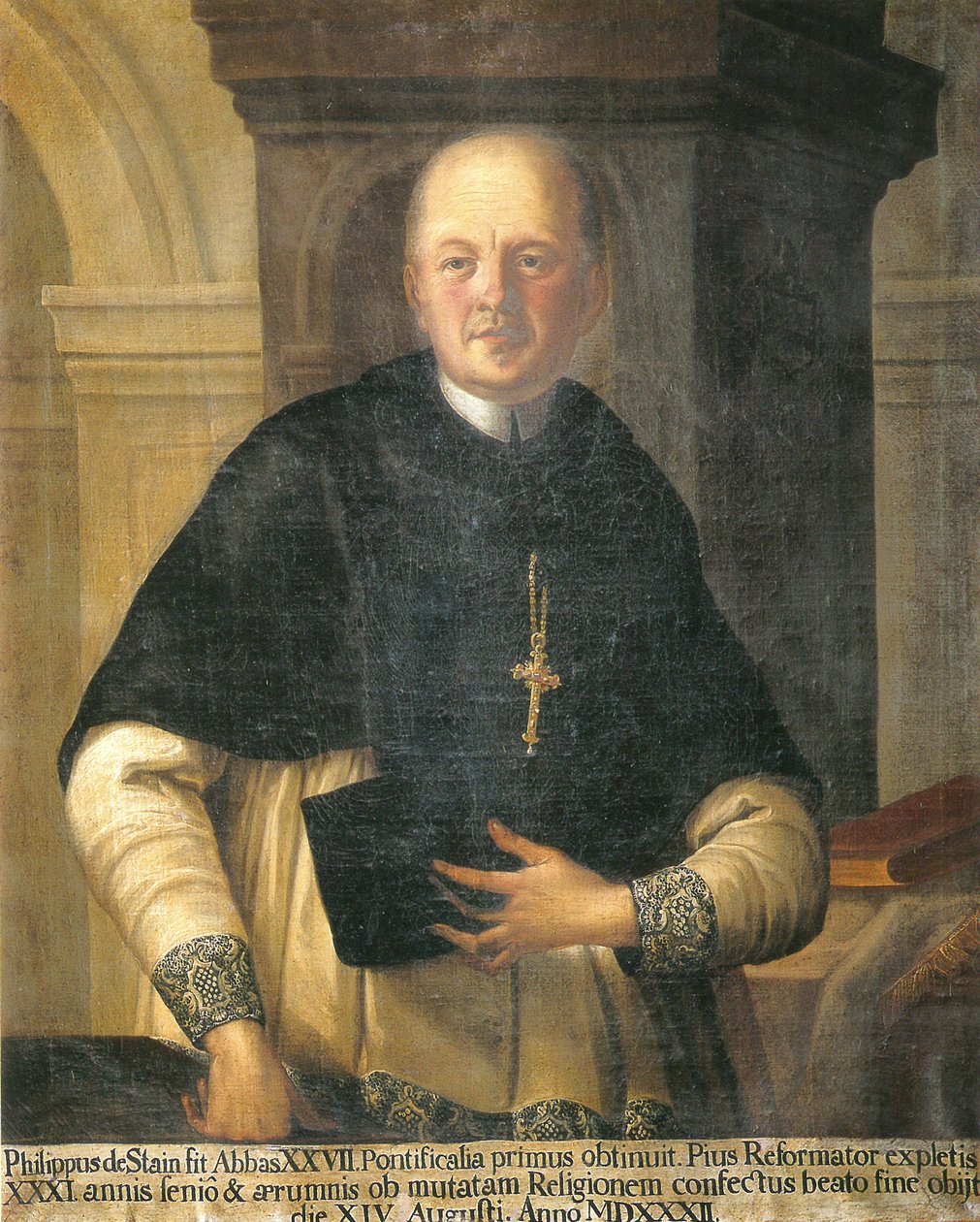 Il 27° Abate, Philipp von Stein da Unknown