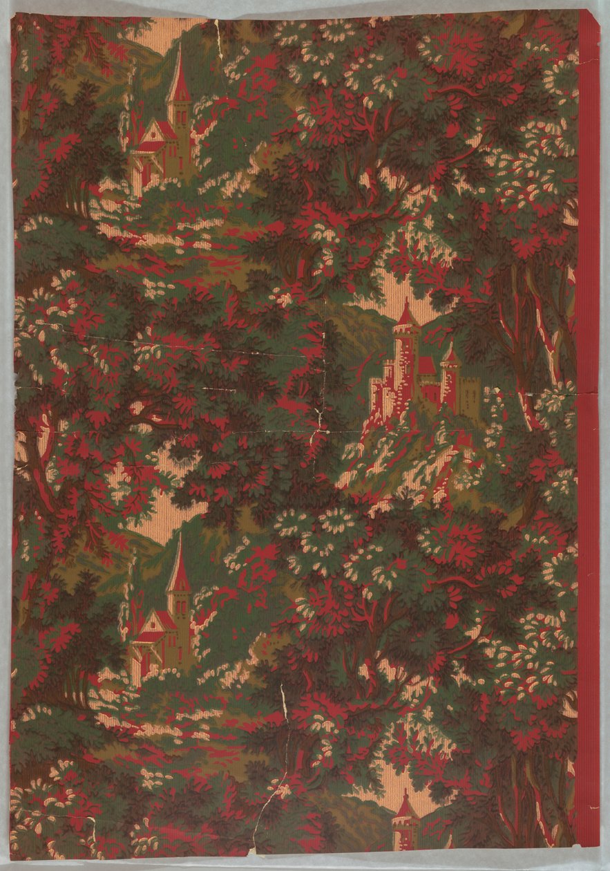 Carta da parati (USA), 1890-1910 da Unknown