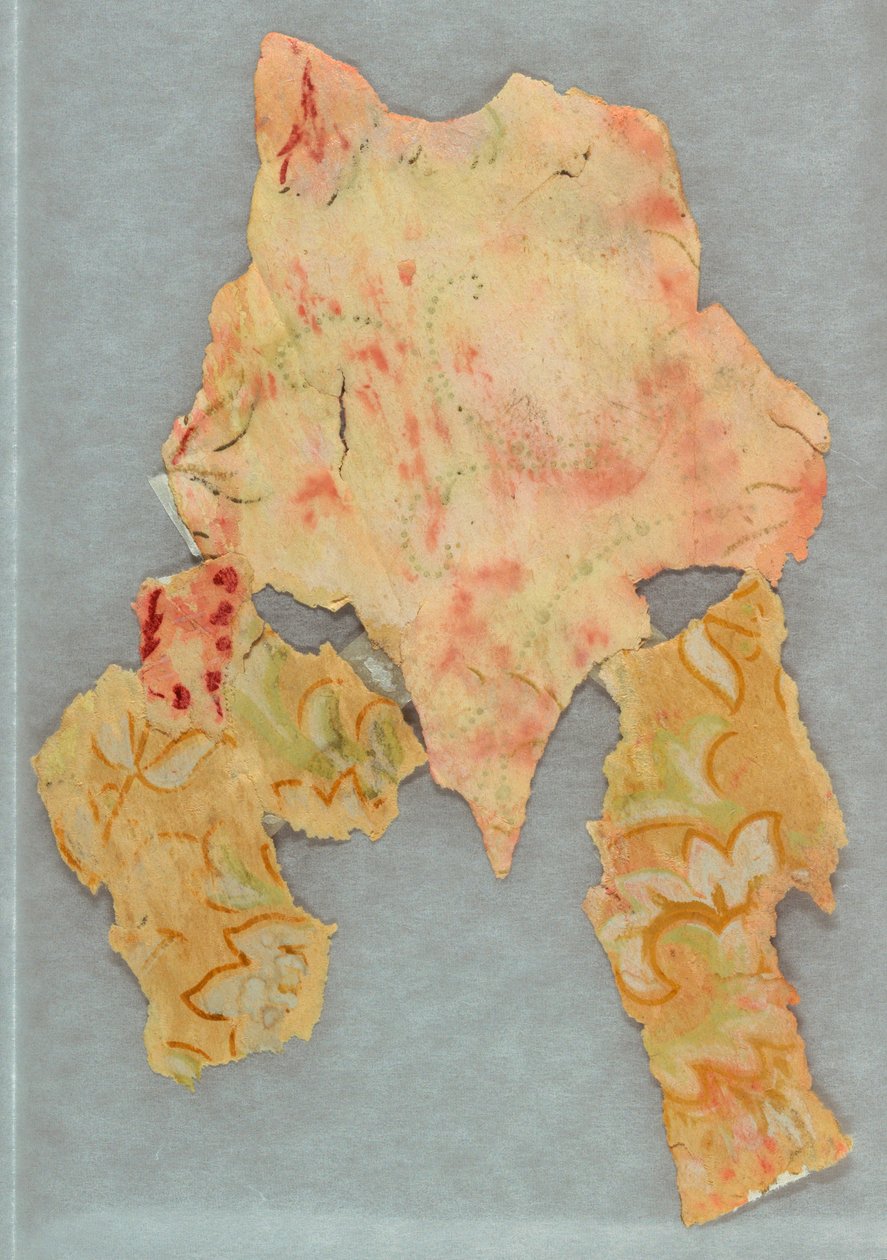 Parete laterale - Frammento (USA), 1870-75 da Unknown