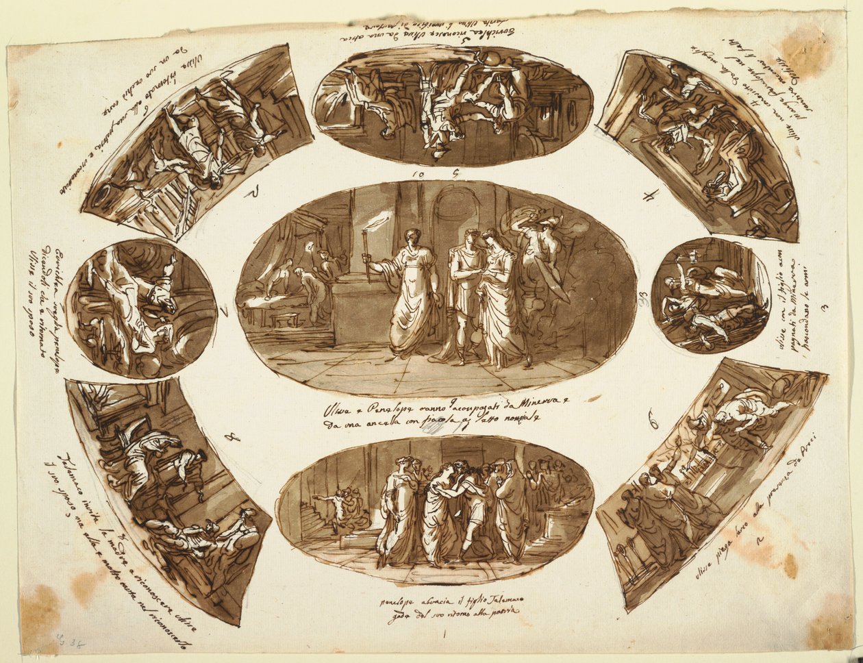 Il ritorno di Ulisse a Itaca da Unknown