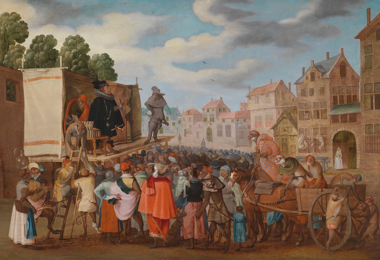 Scimmie sul patibolo da Unknown