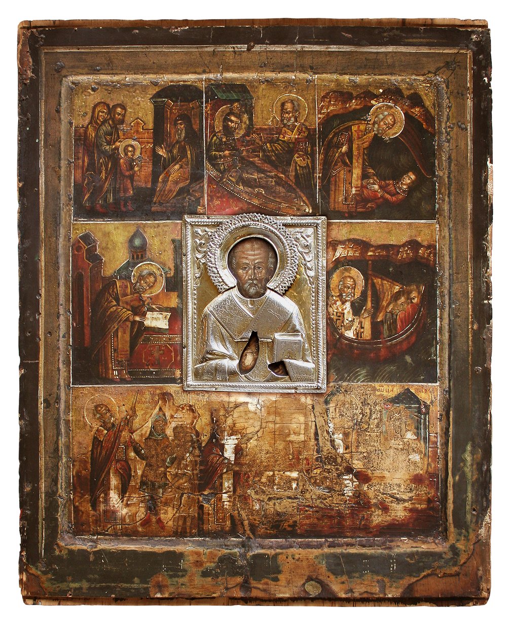 Ikona Velikorezkaya di San Nicola, Russia da Unknown