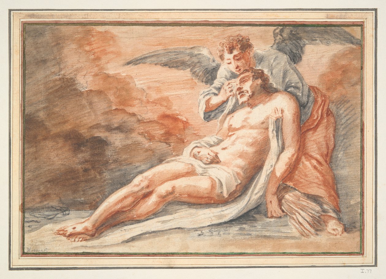Angelo che Conforta il Cristo Deposto da Unknown