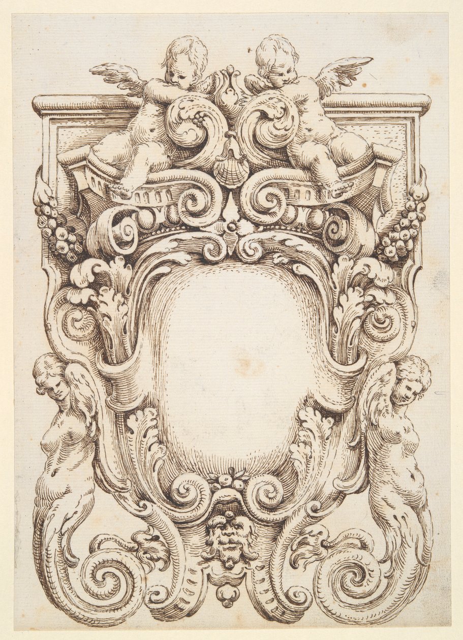 Disegno di Cartiglio da Unknown