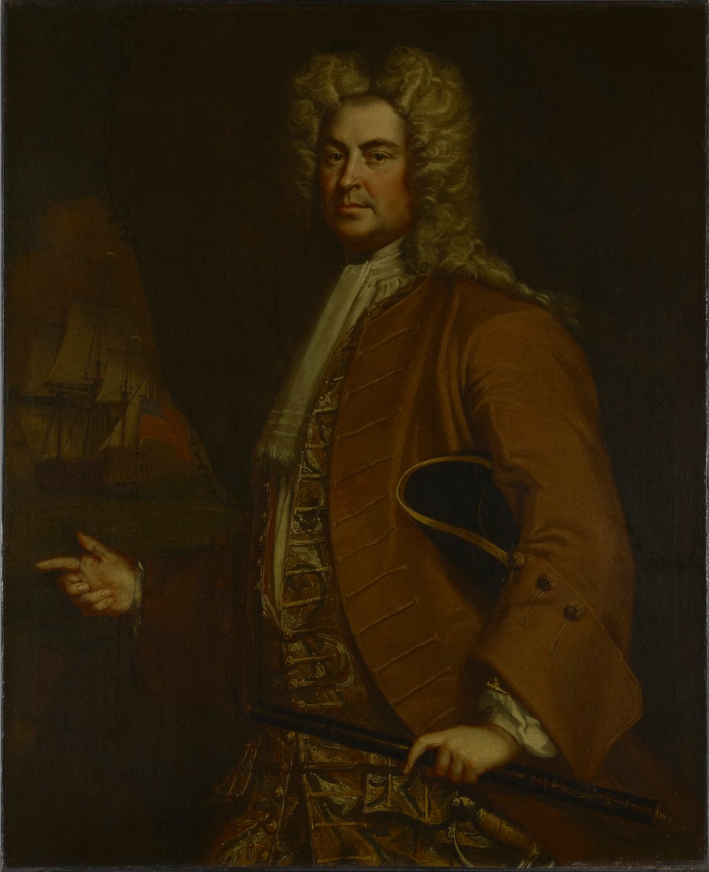 Commodoro Edward Tyng (1683-1755) da Unknown