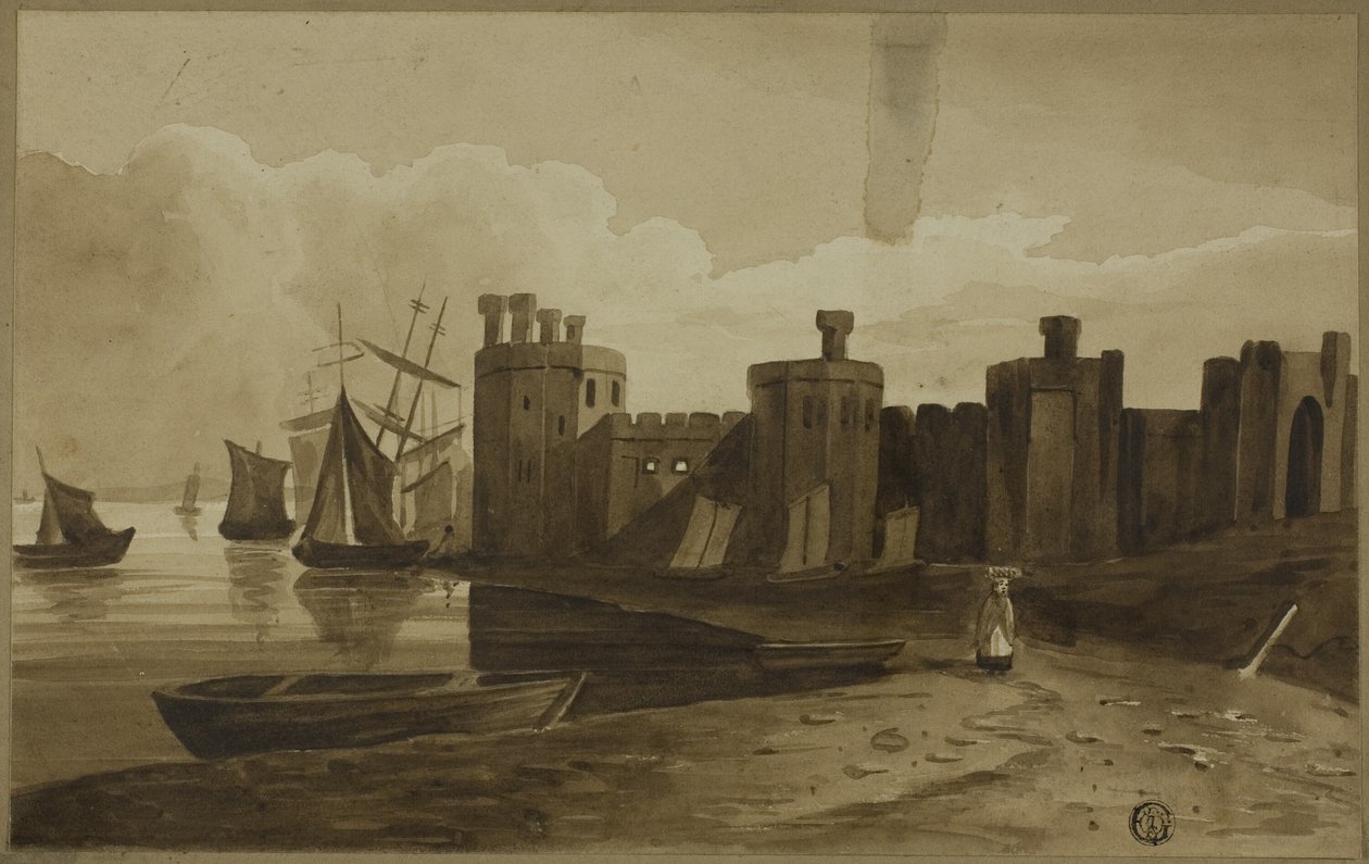 Castello di Caernarfon da Unknown