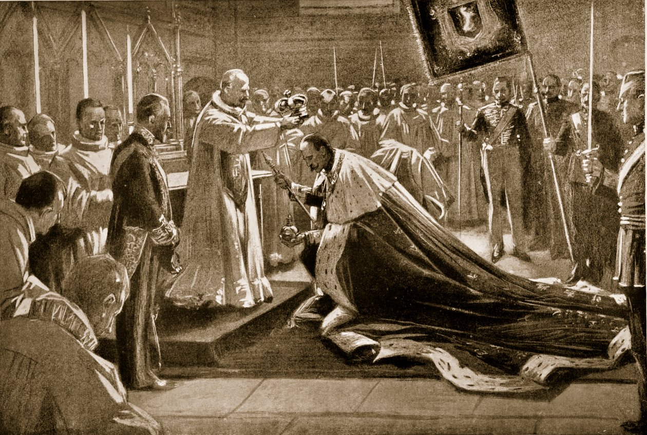 Incoronazione del re Haakon da Unknown