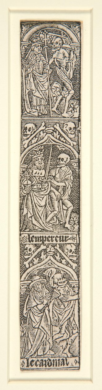 Danza della Morte, bordo del Libro delle Ore da Unknown