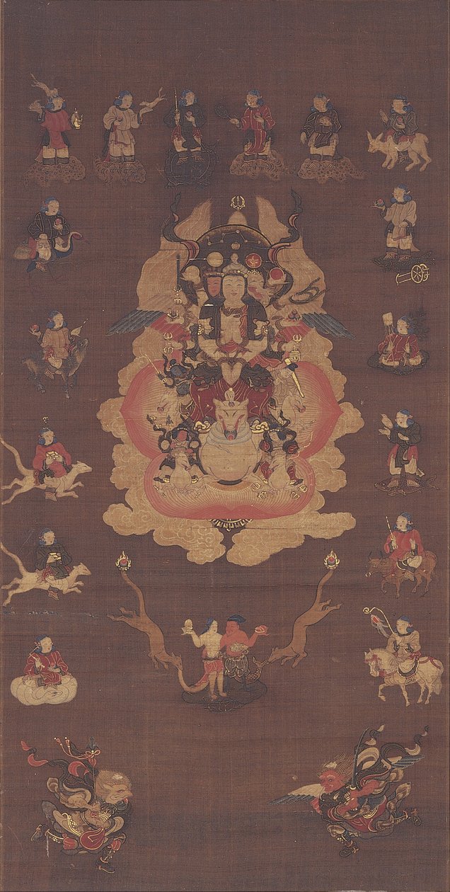 Mandala di Dakini-Ten＜Ḍākiṇī＞ da Unknown