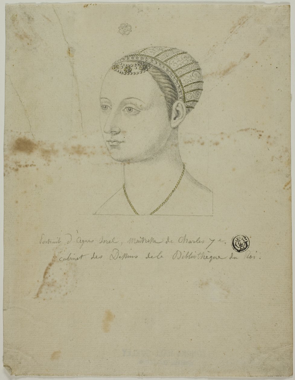 Ritratto di Agnès Sorel da Unknown