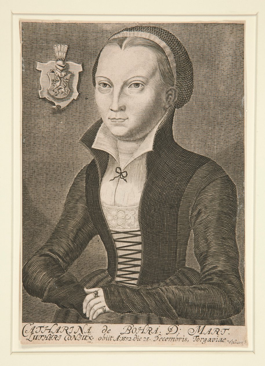 Ritratto di Catharina de Bohra D: Mart da Unknown