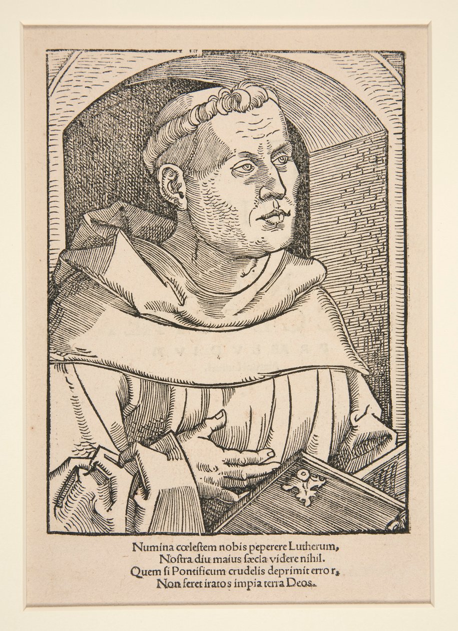 Ritratto di Martin Lutero da Unknown